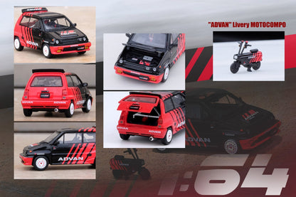 Honda City Turbo II with MOTOCOMPO - ADVAN Livery