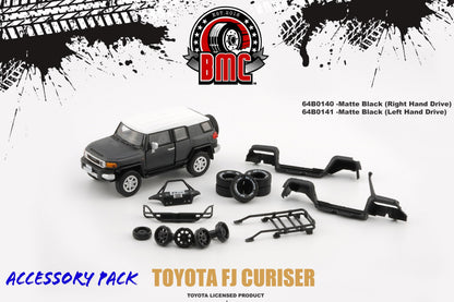 2015 Toyota FJ Cruiser with lots of accessories (Metallic dark grey with white roof)