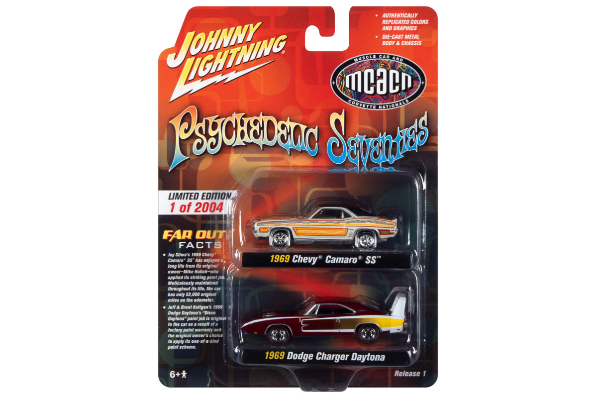 1969 Chevy Camaro / 1969 Dodge Charger Daytona (Psychedelic Seventies)