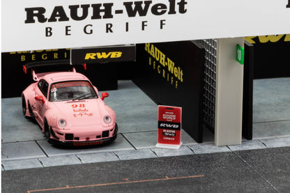 Tarmac Works - 1/64 RWB Pit Garage Diorama