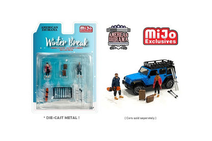 1:64 American Diorama Winter Break Set (AD-76462)