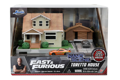 Nano Hollywood Rides - Dom Toretto's House Display Diorama / Fast & Furious