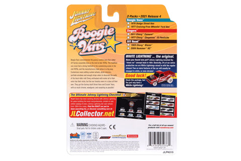 JOHNNY LIGHTNING OFF Road 2 Pièces Chevy K10 Blazer Homard H2 - Foto 5