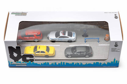 New York City Traffic Scene Diorama