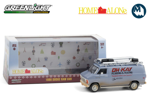 1:43 - Home Alone / 1986 Dodge Ram Van "Oh-Kay Plumbing & Heating"