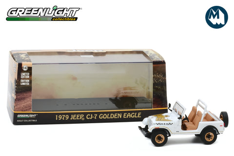 1:43 - Dukes of Hazzard / 1979 Jeep CJ-7 Golden Eagle "Dixie"