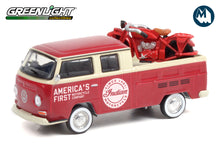 1968 Volkswagen Type 2 Double Cab Pickup Indian Motorcycle Sales & Service with 1920 Indian Scout Motorcycle