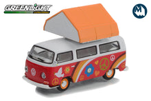 1968 Volkswagen Type 2 ‘Peace and Love’ with Camp'otel Cartop Sleeper Tent