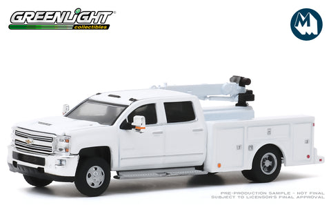 2016 Chevrolet Silverado 3500 Dually Crane Truck - White