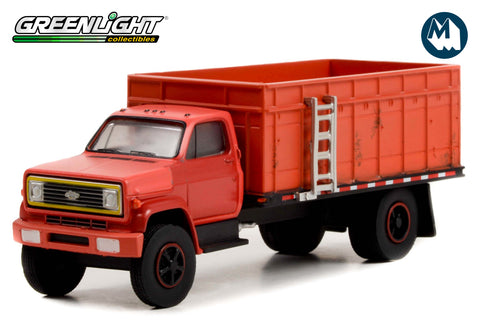 1980 Chevrolet C-70 Grain Truck (Weathered Red Cab with Red Bed)
