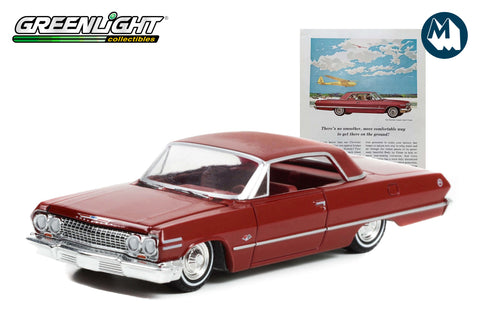 1963 Chevrolet Impala Sport Coupe "There's No Smoother, More Comfortable Way To Get There On The Ground!"