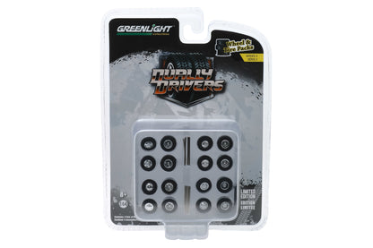 Greenlight Dually Drivers Wheel & Tyre Pack