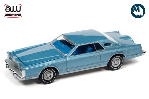 1977 Lincoln Continental Coupe Mark V (Medium Blue Poly)