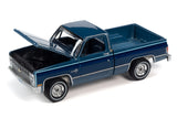 1984 Chevrolet Silverado (Light Blue Poly with Dark Blue Poly)