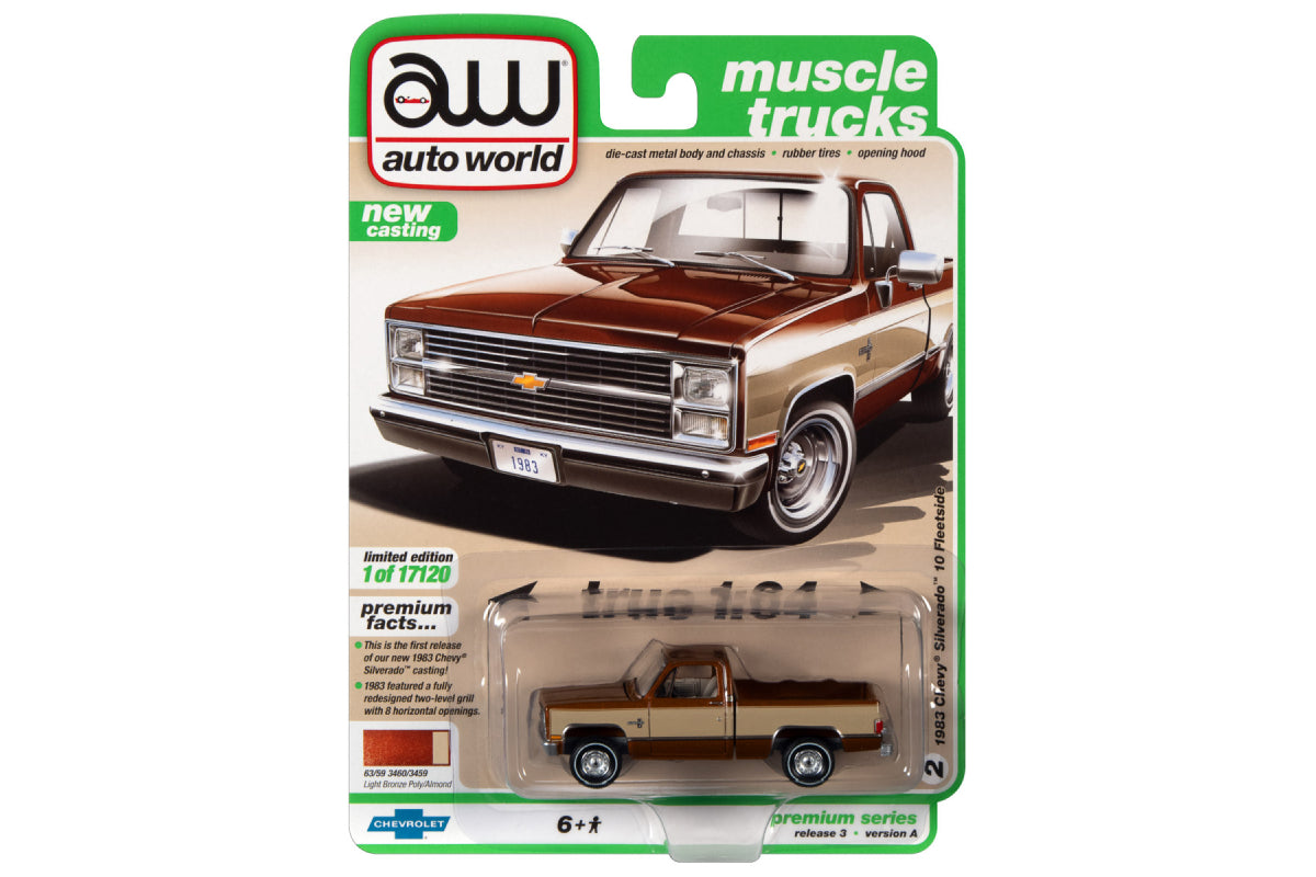 1983 Chevrolet Silverado 10 (Light Bronze Poly Body Color w/Almond Sides)