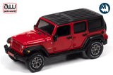 2018 Jeep Wrangler Unlimited Sahara (Firecracker Red w/Black Flat Roof)