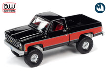 1978 Chevrolet K10 Silverado Fleetside (Gloss Black with Red Sides)