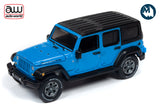 2018 Jeep Wrangler (Chief Blue with Flat Black)