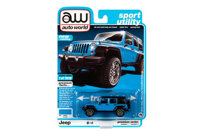 2018 Jeep Wrangler (Chief Blue with Flat Black)