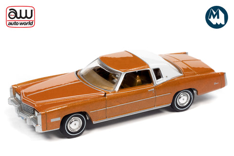 1975 Cadillac Eldorado (Mandarin Orange Metallic w/Flat White Roof Back Section)