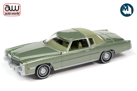 1975 Cadillac Eldorado (Lido Green Poly w/Green (Partial) Vinyl Roof)