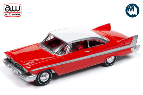 1958 Plymouth Belvedere (Toreador Red with Iceberg White Roof)
