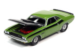 1970 Dodge Challenger T/A (Go Green w/Flat Black Hood & Black T/A Side Stripes)