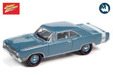 1969 Dodge Dart GTS (B3 Light Blue Iridescent with White GT Sport Rear Stripe)