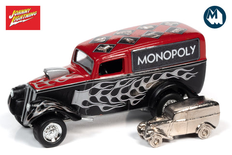 1933 Willys Delivery Sedan & Token / Monopoly