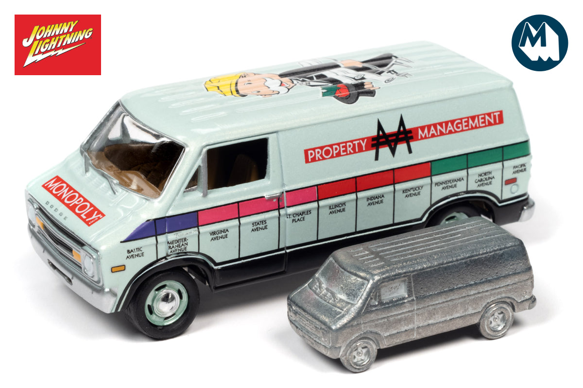 1977 Dodge Van & Token / Monopoly