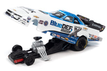 2021 John Force Blue Def Camaro FC (White & Blue)