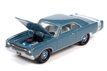 1969 Dodge Dart GTS (B3 Light Blue Iridescent with White GT Sport Rear Stripe)