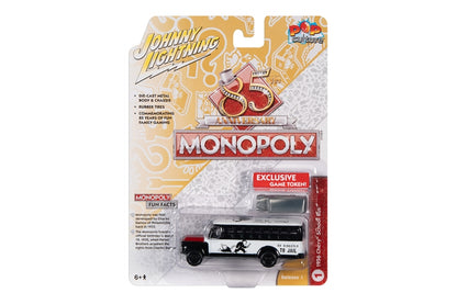 Chevrolet School Bus & Token / Monopoly