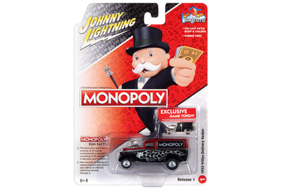 1933 Willys Delivery Sedan & Token / Monopoly