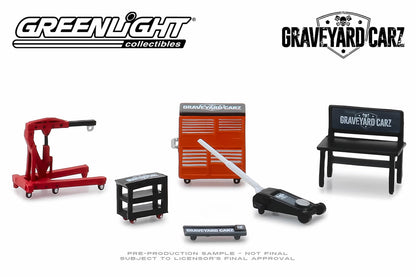 1:64 Garage Shop Tools - Graveyard Carz