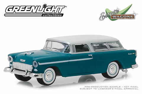 1955 Chevrolet Nomad (Regal Turquoise and India Ivory)