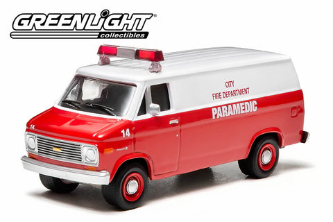 1977 Chevy G20 Van - City Fire Department Paramedic