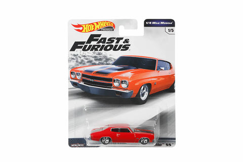 Hot Wheels Fast & Furious Premium Mix C - 1/4 Mile Muscle – Modelmatic