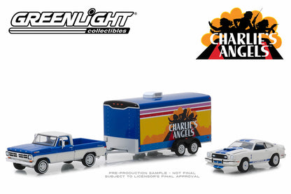 Charlie's Angels - 1972 Ford F-100 / 1976 Ford Mustang II Cobra II / Enclosed Car Hauler