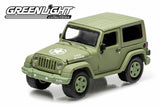 2014 Jeep Wrangler - U.S. Army (Hard Top, Light Green)