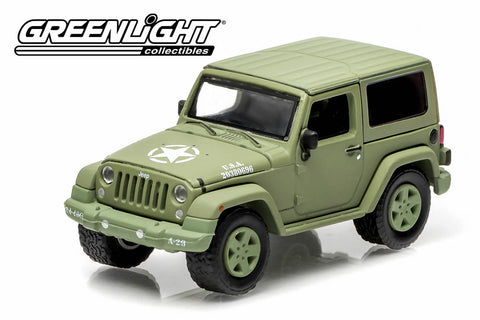 2014 Jeep Wrangler - U.S. Army (Hard Top, Light Green)