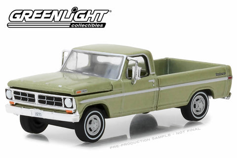 1971 F-100 Explorer Special (Long Bed) - Lime Gold Metallic