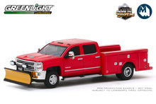 2018 Chevrolet Silverado 3500 Dually Service Bed with Snow Plow