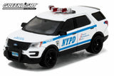 2016 Ford Interceptor Utility New York City Police Dept (NYPD) with NYPD Squad Number Decal Sheet