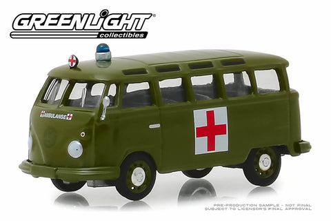 1964 Volkswagen Samba Bus Army Ambulance