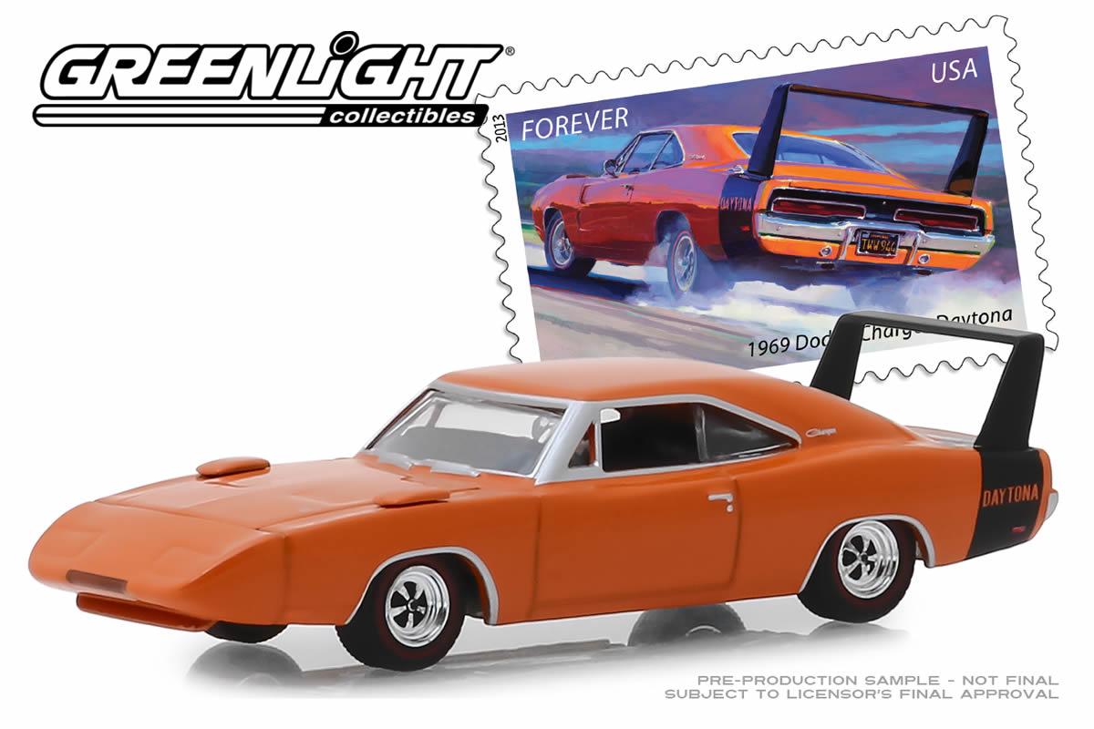 1969 Dodge Charger Daytona - United States Postal Service (USPS) America on the Move: Muscle Cars
