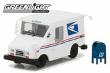 United States Postal Service (USPS) Long-Life Postal Delivery Vehicle (LLV) with Mailbox Accessory