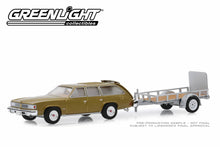 1977 Pontiac LeMans Safari and Utility Trailer