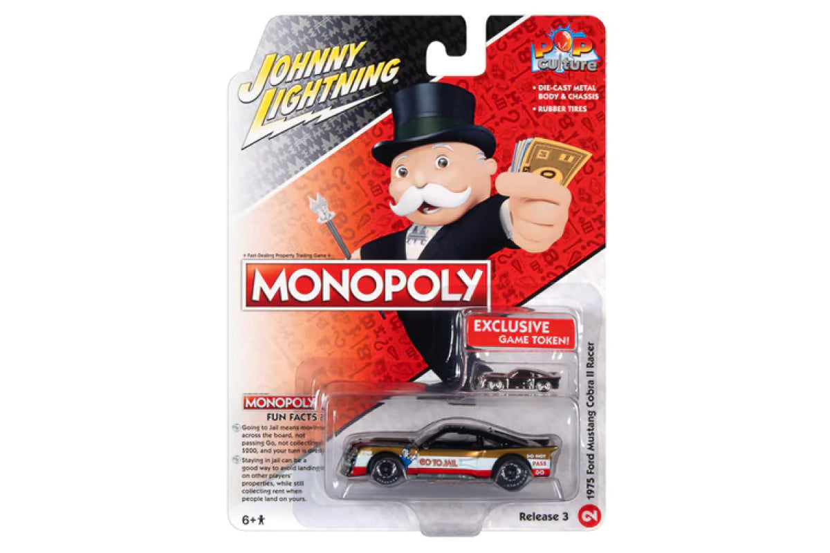 1975 Ford Mustang Cobra II Racer / Monopoly (Go To Jail)