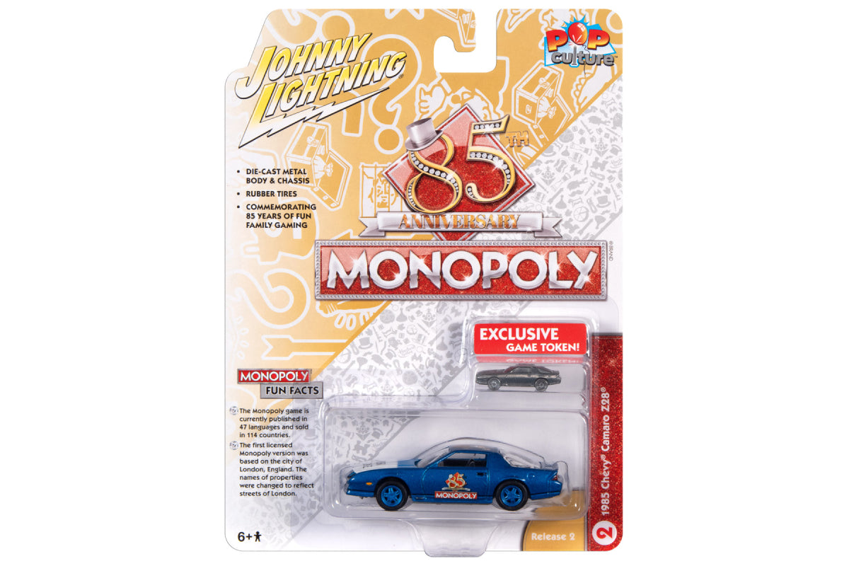 1985 Chevrolet Camaro & Token / Monopoly